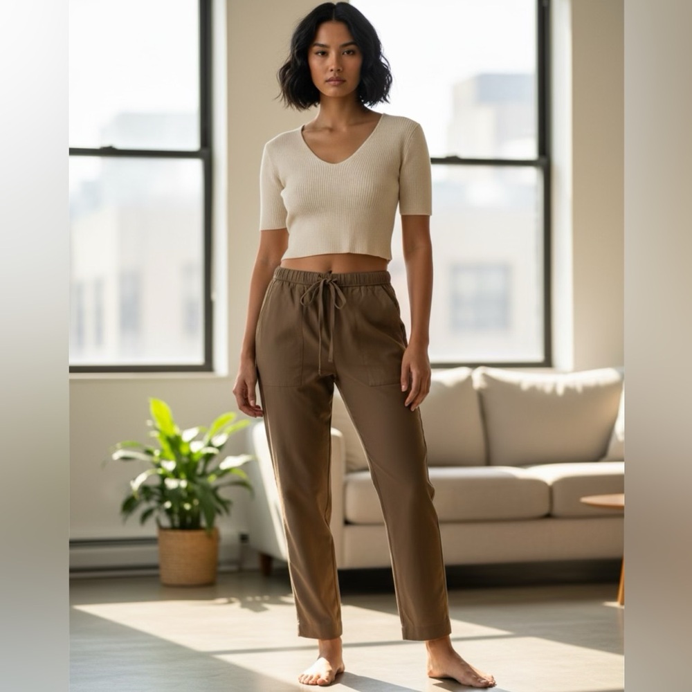 Universal Thread Tan Joggers NWT - image 1